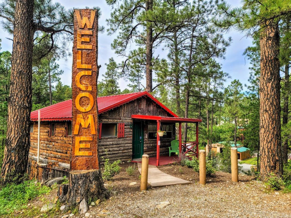 Отель Sierra Blanca Cabins Руидозо Экстерьер фото