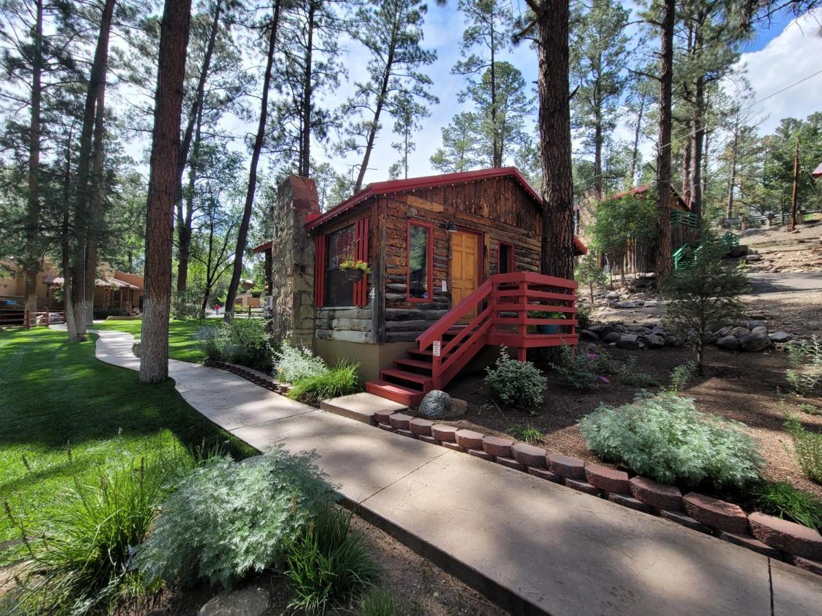 Отель Sierra Blanca Cabins Руидозо Экстерьер фото
